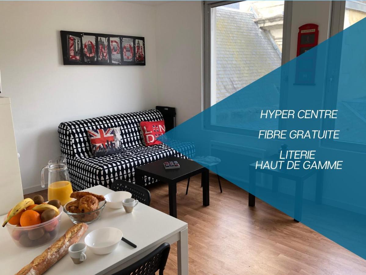 Апартаменты Hyper Centre - Wifi Fibre Gratuit - Jergweloh - Le Londonien Кан Экстерьер фото